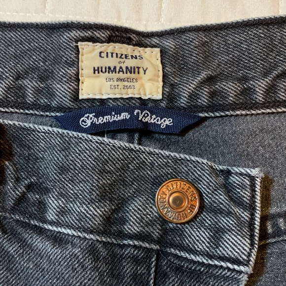 Citizens Of Humanity Campbell High Rise Relaxed Straight Jean in Changes, Sz 28 - Picture 11 of 16